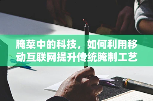 腌菜中的科技，如何利用移动互联网提升传统腌制工艺的透明度与效率？