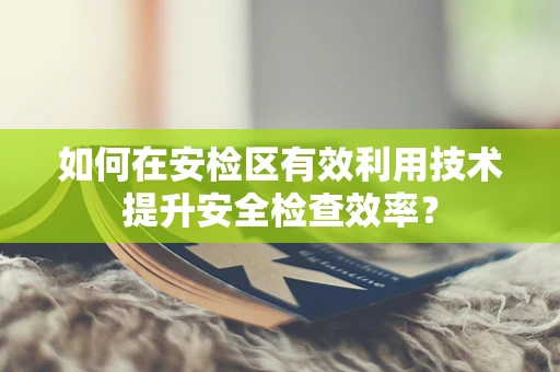 如何在安检区有效利用技术提升安全检查效率？