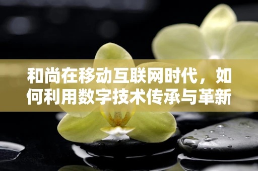 和尚在移动互联网时代，如何利用数字技术传承与革新？