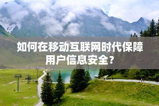 如何在移动互联网时代保障用户信息安全？