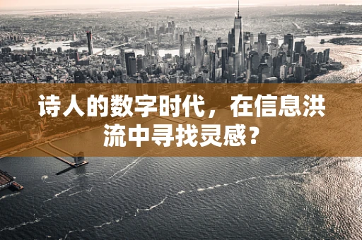 诗人的数字时代，在信息洪流中寻找灵感？
