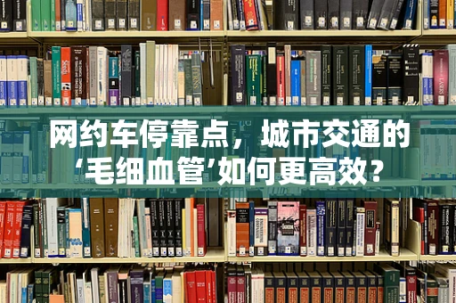 网约车停靠点，城市交通的‘毛细血管’如何更高效？