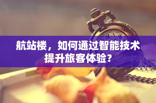 航站楼，如何通过智能技术提升旅客体验？