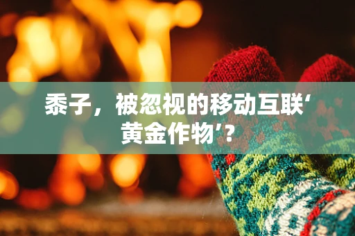 黍子，被忽视的移动互联‘黄金作物’？
