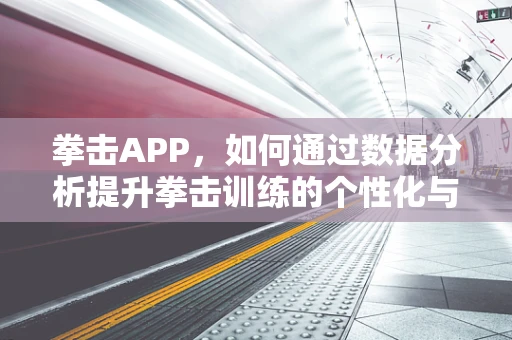 拳击APP，如何通过数据分析提升拳击训练的个性化与效率？