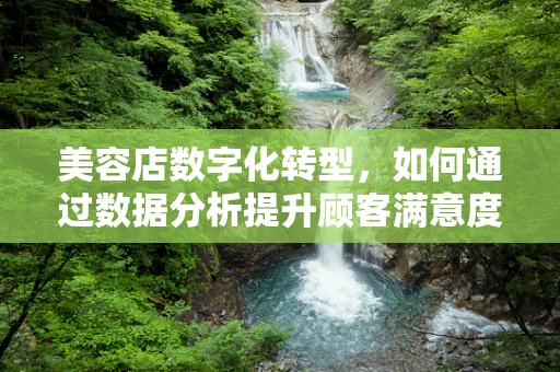 美容店数字化转型，如何通过数据分析提升顾客满意度？