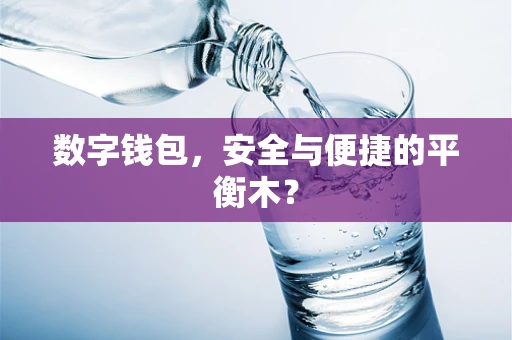 数字钱包，安全与便捷的平衡木？
