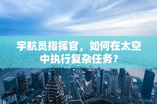 宇航员指挥官，如何在太空中执行复杂任务？