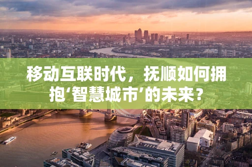 移动互联时代，抚顺如何拥抱‘智慧城市’的未来？