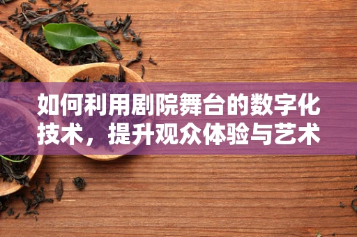 如何利用剧院舞台的数字化技术，提升观众体验与艺术表现力？