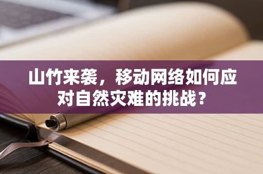 山竹来袭，移动网络如何应对自然灾难的挑战？