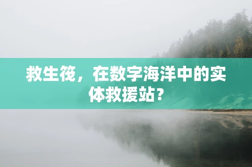 救生筏，在数字海洋中的实体救援站？