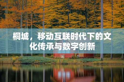 桐城，移动互联时代下的文化传承与数字创新