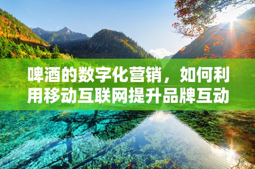 啤酒的数字化营销，如何利用移动互联网提升品牌互动？