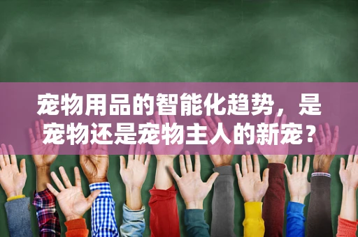 宠物用品的智能化趋势，是宠物还是宠物主人的新宠？