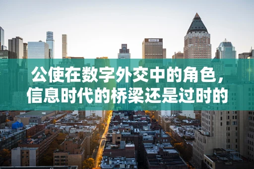 公使在数字外交中的角色，信息时代的桥梁还是过时的象征？