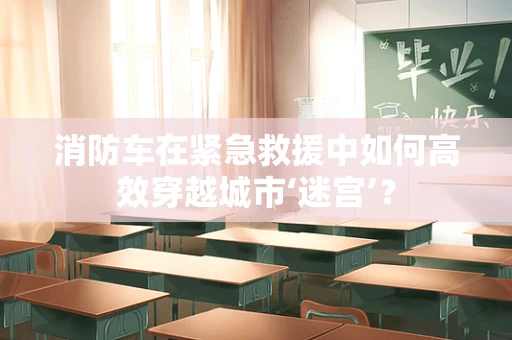 消防车在紧急救援中如何高效穿越城市‘迷宫’？