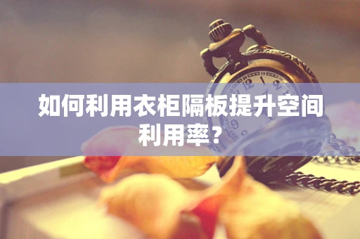 如何利用衣柜隔板提升空间利用率？
