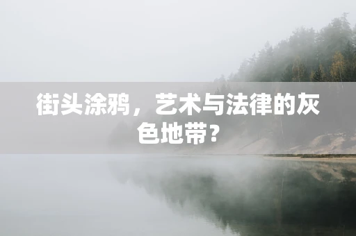 街头涂鸦，艺术与法律的灰色地带？