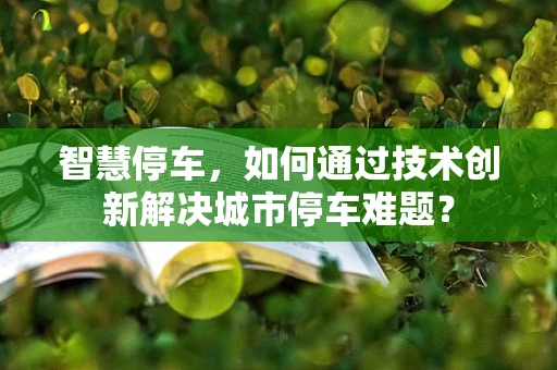 智慧停车，如何通过技术创新解决城市停车难题？