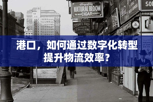 港口，如何通过数字化转型提升物流效率？