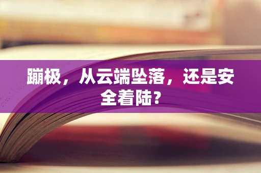 蹦极，从云端坠落，还是安全着陆？