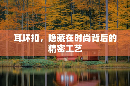 耳环扣，隐藏在时尚背后的精密工艺