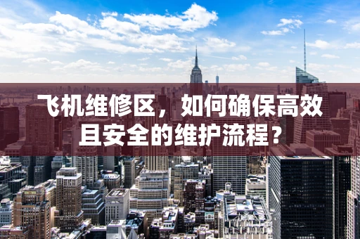飞机维修区，如何确保高效且安全的维护流程？
