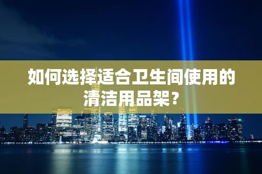 如何选择适合卫生间使用的清洁用品架？
