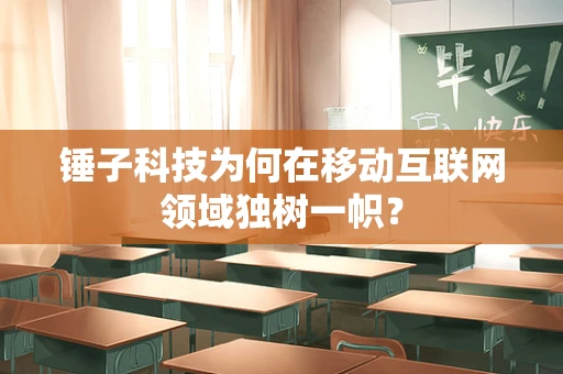 锤子科技为何在移动互联网领域独树一帜？