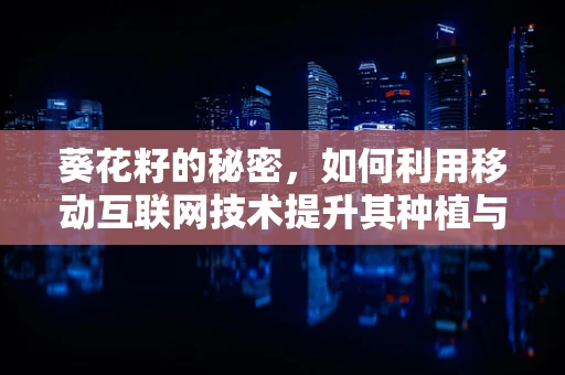葵花籽的秘密，如何利用移动互联网技术提升其种植与销售效率？