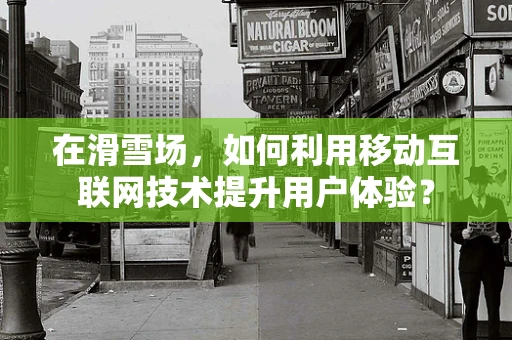 在滑雪场，如何利用移动互联网技术提升用户体验？