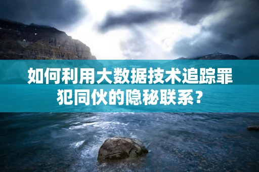 如何利用大数据技术追踪罪犯同伙的隐秘联系？