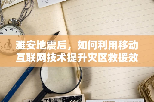 雅安地震后，如何利用移动互联网技术提升灾区救援效率？