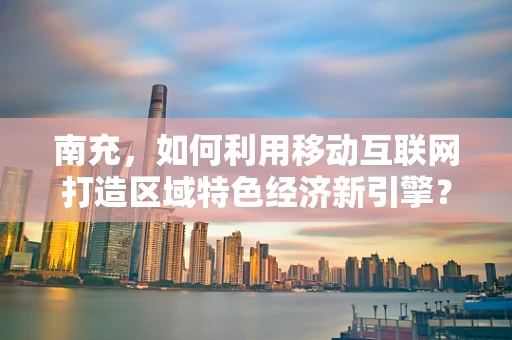 南充，如何利用移动互联网打造区域特色经济新引擎？
