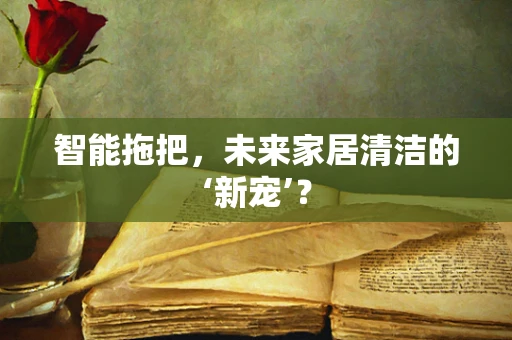 智能拖把，未来家居清洁的‘新宠’？