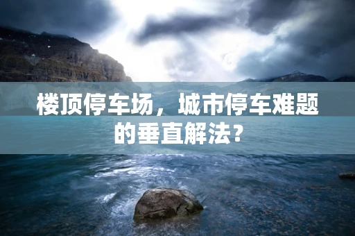 楼顶停车场，城市停车难题的垂直解法？