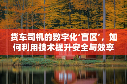 货车司机的数字化‘盲区’，如何利用技术提升安全与效率？