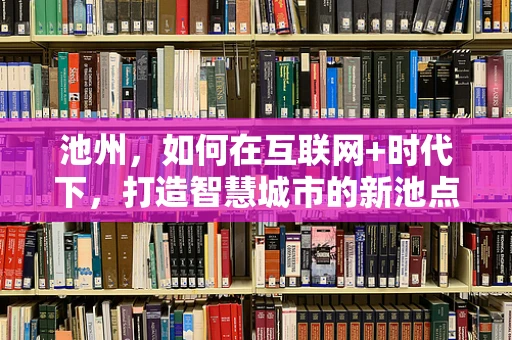 池州，如何在互联网+时代下，打造智慧城市的新池点？