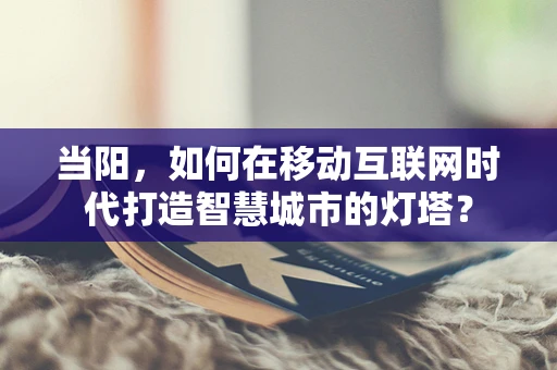 当阳，如何在移动互联网时代打造智慧城市的灯塔？