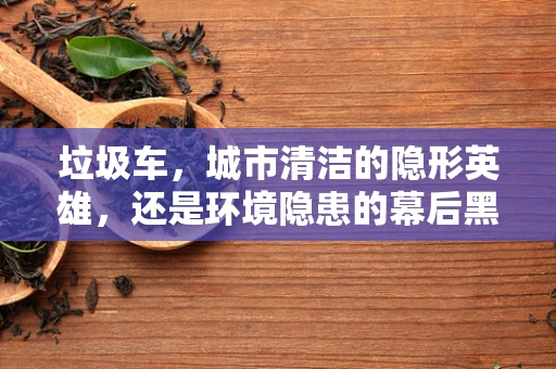 垃圾车，城市清洁的隐形英雄，还是环境隐患的幕后黑手？