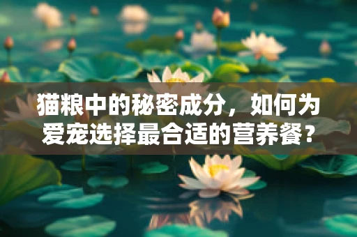 猫粮中的秘密成分，如何为爱宠选择最合适的营养餐？