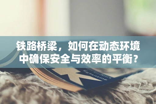 铁路桥梁，如何在动态环境中确保安全与效率的平衡？