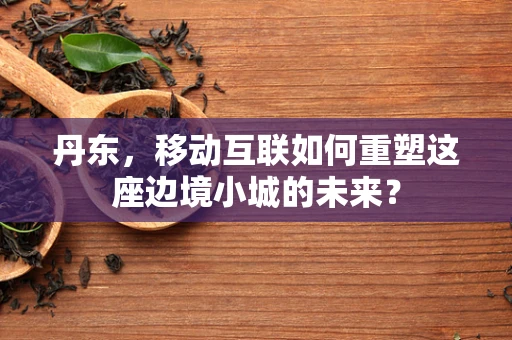 丹东，移动互联如何重塑这座边境小城的未来？