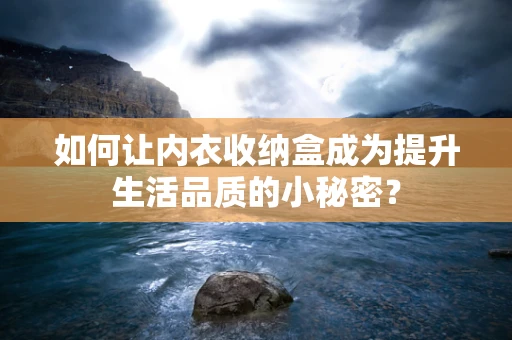 如何让内衣收纳盒成为提升生活品质的小秘密？