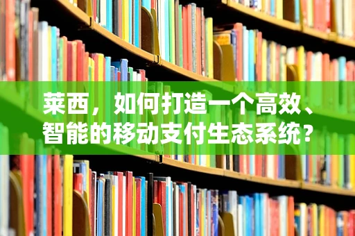 莱西，如何打造一个高效、智能的移动支付生态系统？