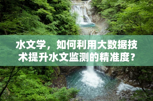 水文学，如何利用大数据技术提升水文监测的精准度？
