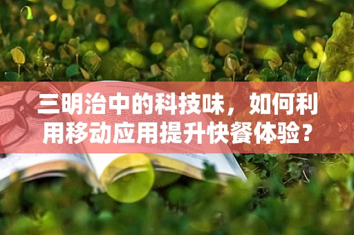 三明治中的科技味，如何利用移动应用提升快餐体验？