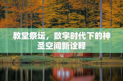 教堂祭坛，数字时代下的神圣空间新诠释