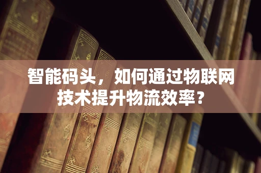 智能码头，如何通过物联网技术提升物流效率？